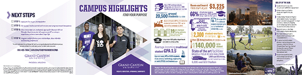 Grand Canyon University Brochure